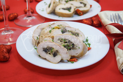 Куриные рулетики Нежность готовы