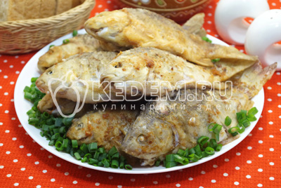 Караси на сковороде
