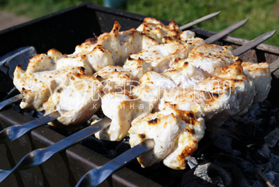 Шашлык из курицы