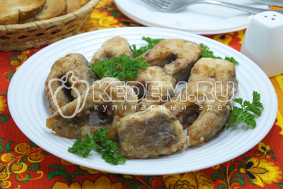 Щука жареная на сковороде