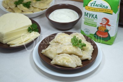 Вареники с сыром