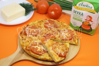 Кабачковая пицца
