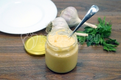 Чесночная паста готова. Хранить в холодильнике до 6 месяцев.
