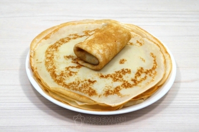 Завернуть блинчик.