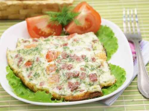 Вкусный омлет - рецепт