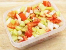 Овощная смесь к мясу на зиму