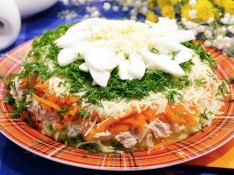 Салат «Хризантема»