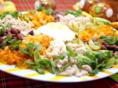 Салат с курицей «Калейдоскоп»