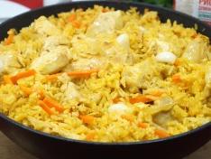 Домашний плов с курицей