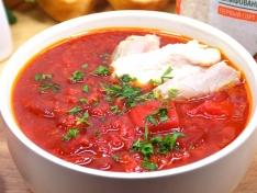 Свекольник с рисом