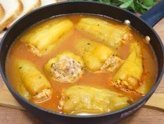 Фаршированные перцы без риса