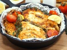 Семга запеченная в фольге в духовке