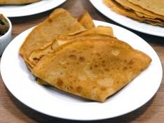 Блины с тестом на вареной сгущенке