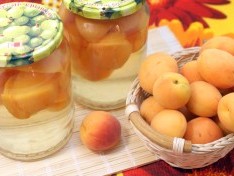 Абрикосовый компот - рецепт
