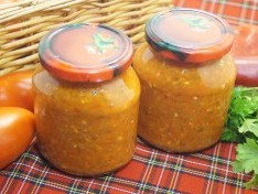Аджика на зиму с яблоками - рецепт