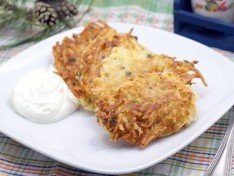 Драники с сыром и зеленью - рецепт
