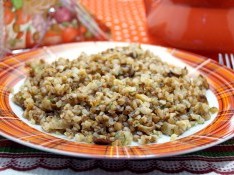 Гречка с грибами - рецепт