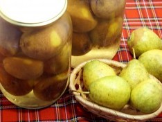 Компот из груш - рецепт