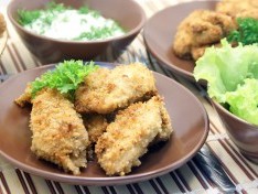 Куриные хрустящие ломтики - рецепт