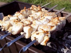 Шашлык из курицы - рецепт