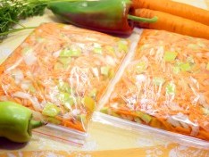 Заморозка овощей на зиму для гарнира - рецепт