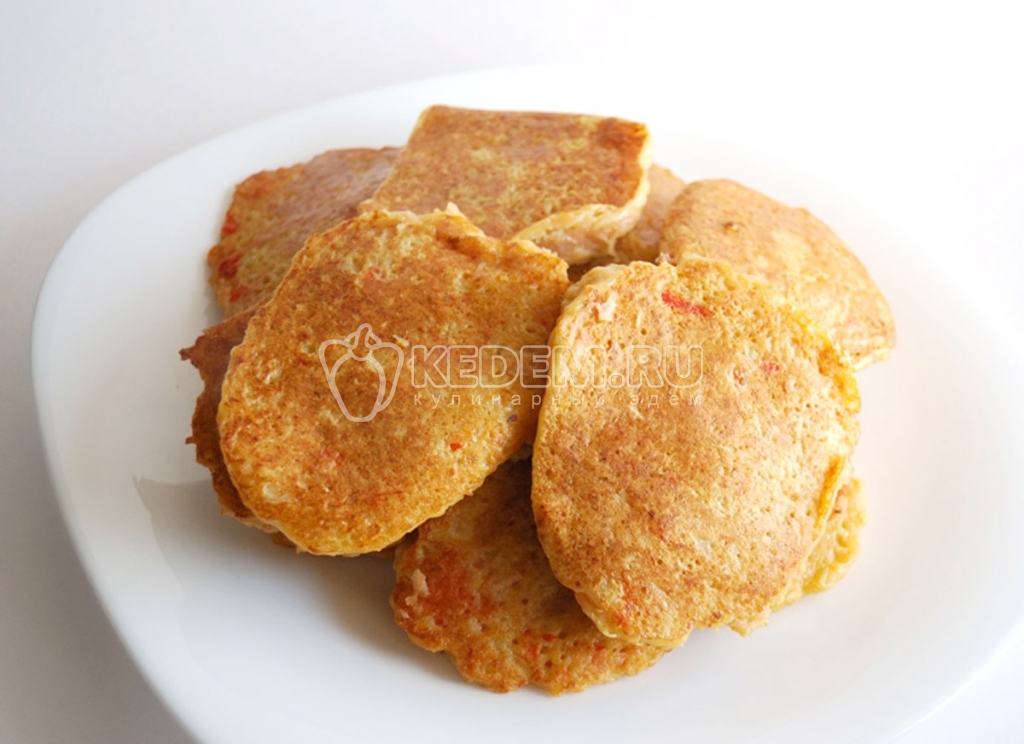 Драники с овощами