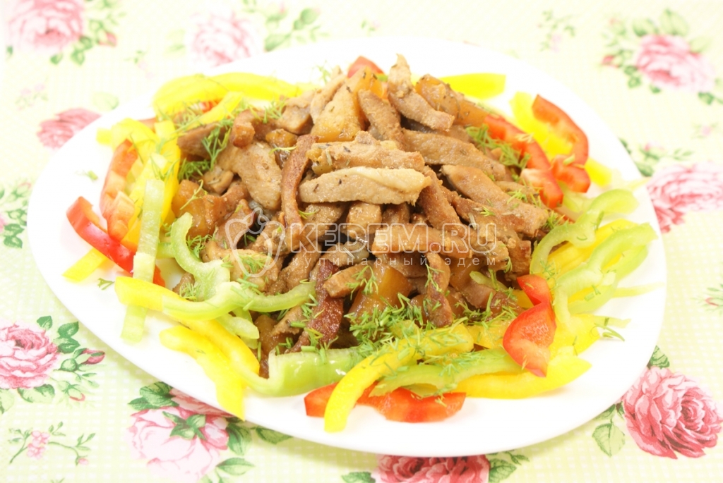 Мясная соломка
