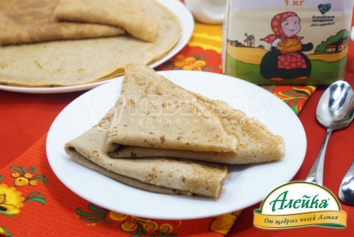 Блины из ржаной муки