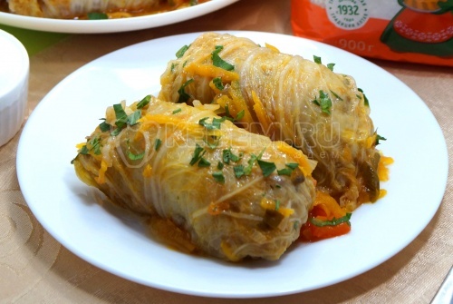 Голубцы с пекинской капустой