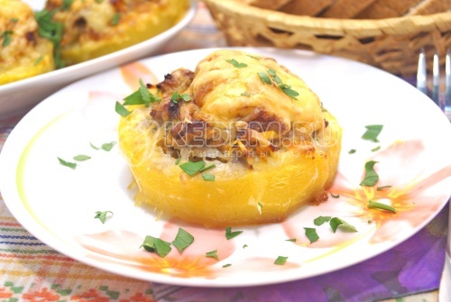 Кабачки с фаршем