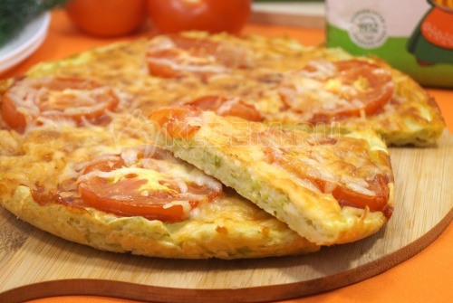 Кабачковая пицца
