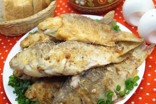 Караси на сковороде