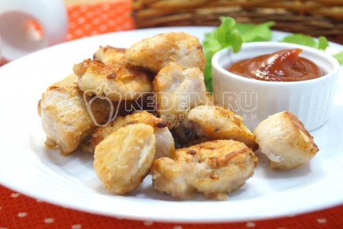 Куриное филе на сковороде