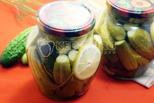 Маринованные огурцы с лимонной кислотой
