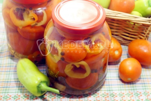 Маринованные помидоры с лимонной кислотой
