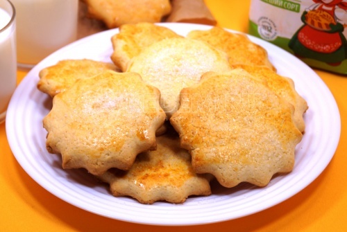 Молочные коржики из детства
