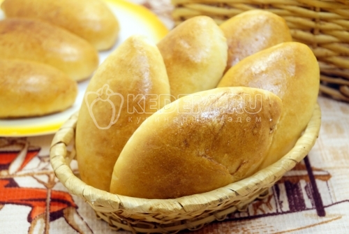 Пирожки с капустой в духовке
