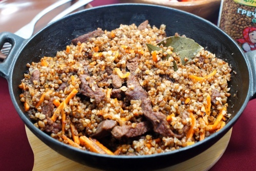 Плов с гречкой