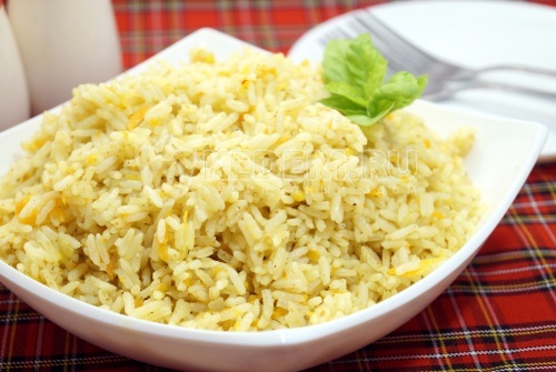 Рис в мультиварке с овощами