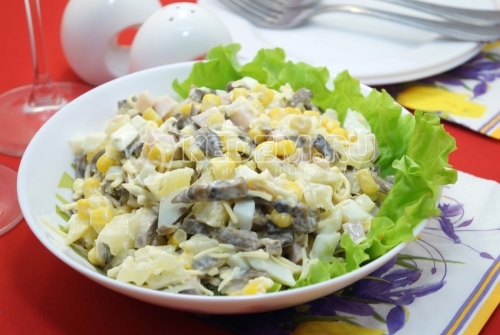 Салат Кассиопея