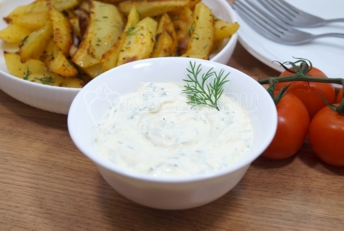 Соус для запеченного в духовке картофеля