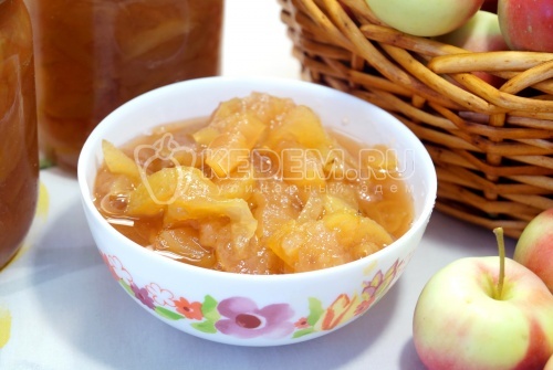 Варенье из яблок дольками