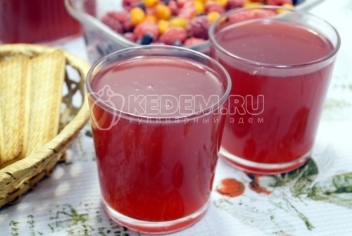 Ягодный кисель