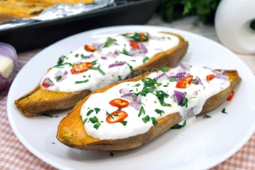 Запеченный батат