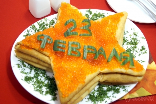 Блинный торт Звезда
