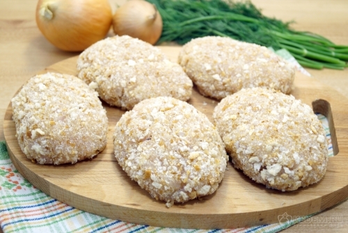Фарш из куриных грудок на котлеты