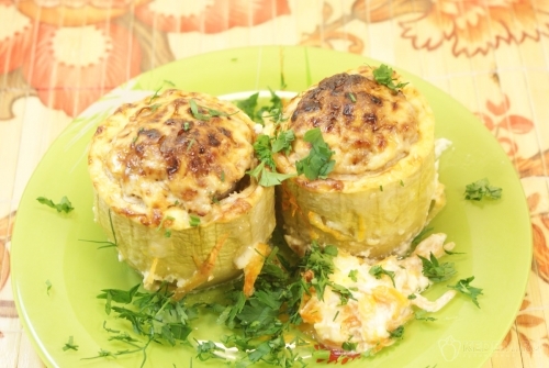 Фаршированные кабачки
