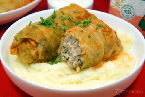 Голубцы с перловкой
