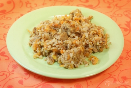 Гречневая каша с мясом