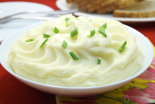 Картофельное пюре на молоке